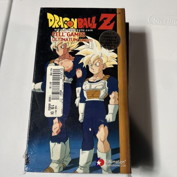 Dragon Ball Z Vhs Lot Of 6 Uncut Version - Picture 3 of 7